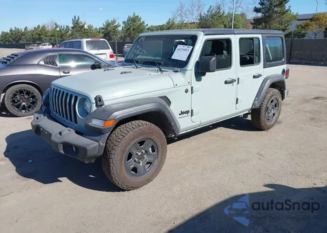 2024 Jeep Wrangler 4-Door Sport 4X4 from USA, damaged, VIN 1C4PJXDN2RW104588